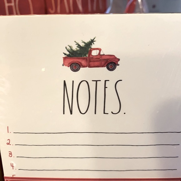 Rae Dunn Notes/ TO DO Truck note pad- NWT - Picture 2 of 5